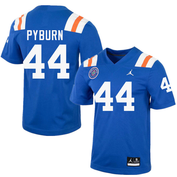 Jack Pyburn Florida Jersey,Florida Gators #44 Jack Pyburn Jersey Youth Uniforms-Throwback Royal